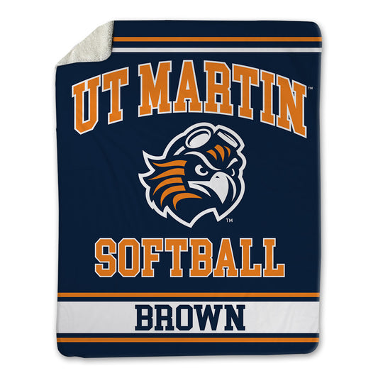UT Martin - NCAA Softball : Kyrsten Brown - Blanket-0