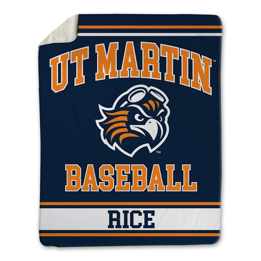 UT Martin - NCAA Baseball : Zac Rice - Blanket-0