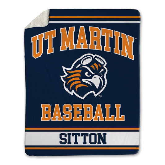 UT Martin - NCAA Baseball : Jacob Sitton - Blanket-0