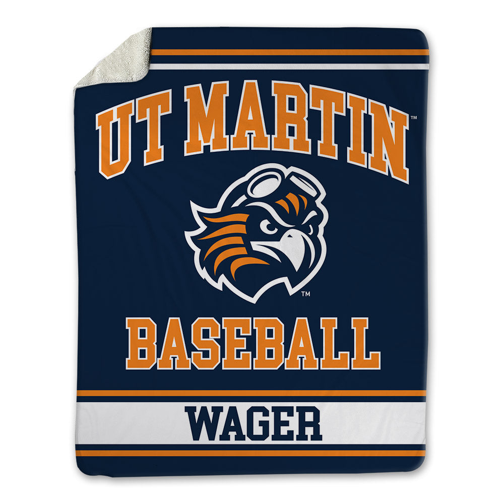 UT Martin - NCAA Baseball : Zachary Wager - Blanket-0