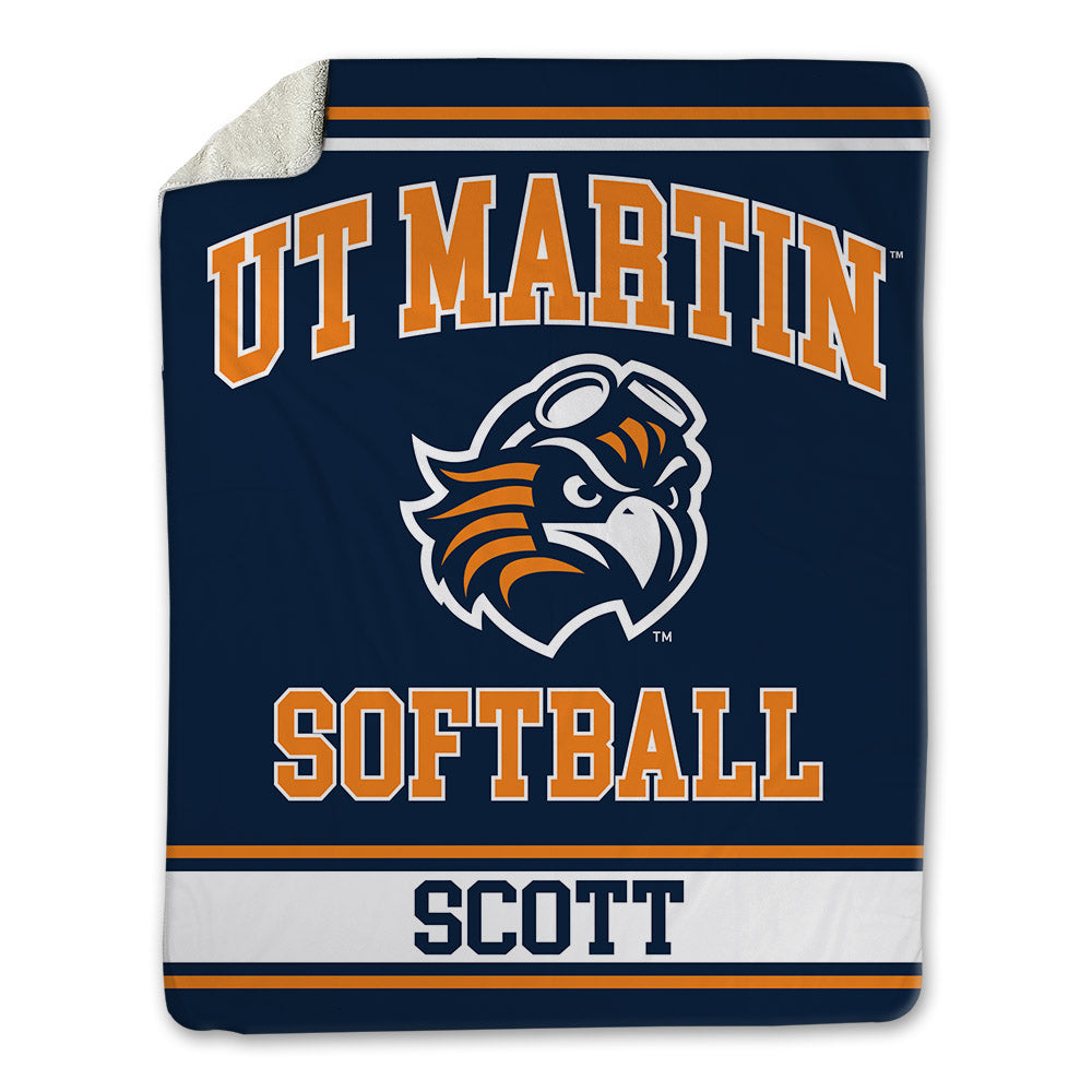 UT Martin - NCAA Softball : Dylan Scott - Blanket-0