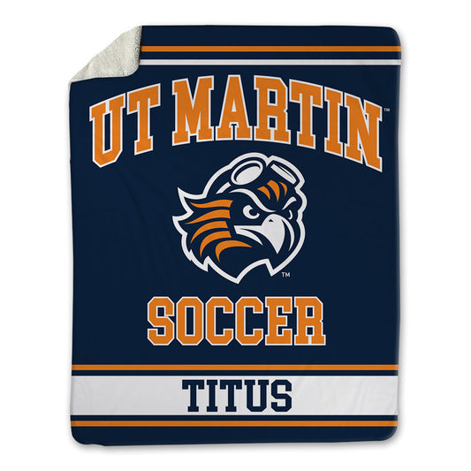 UT Martin - NCAA Women's Soccer : Mac Titus - Blanket-0