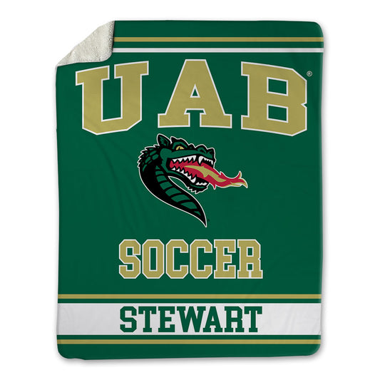 UAB - NCAA Women's Soccer : Lailah Stewart - Blanket-0
