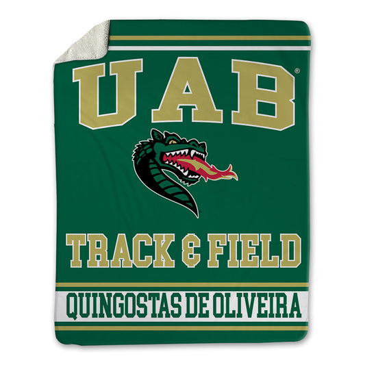 UAB - NCAA Women's Track & Field : Leticia Quingostas de Oliveira - Blanket-0