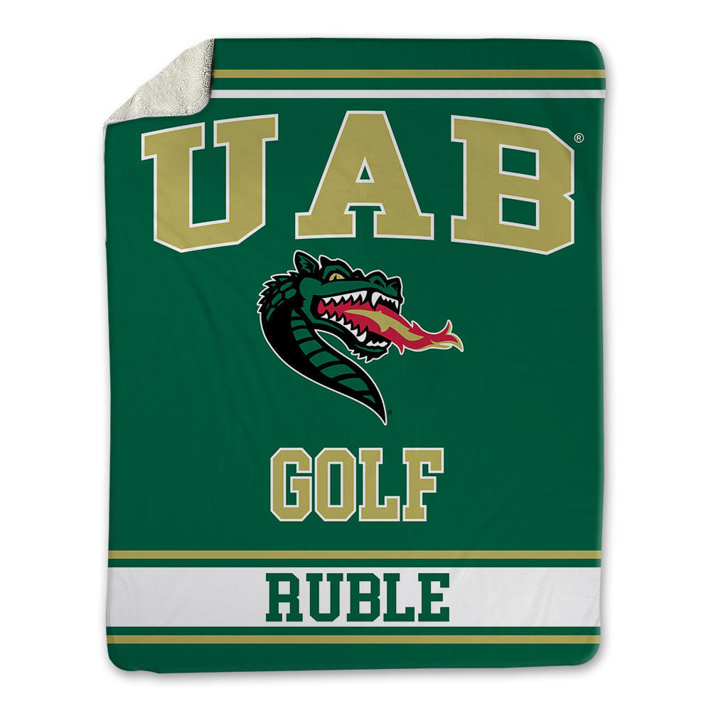 UAB - NCAA Women's Golf : Chloe Ruble - Blanket-0
