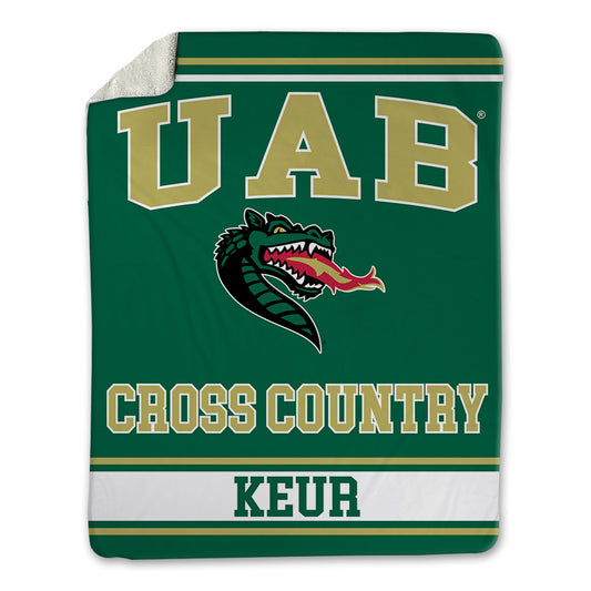 UAB - NCAA Women's Cross Country : Katie Keur - Blanket-0