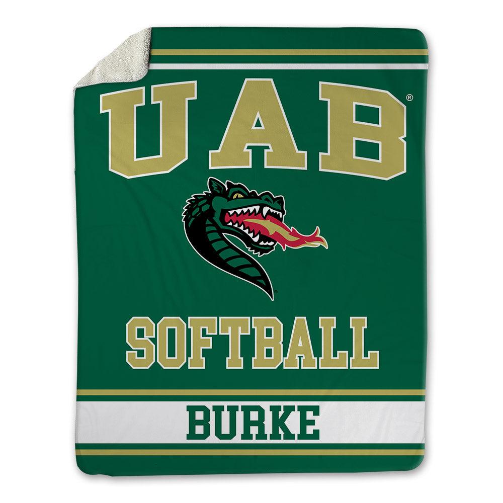 UAB - NCAA Softball : Emmorie Burke - Blanket-0