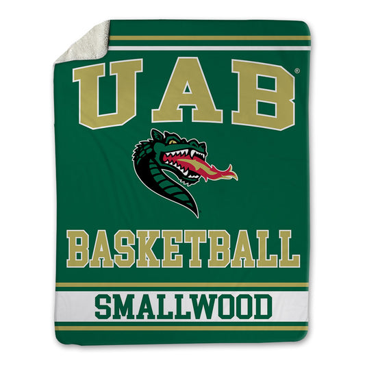 UAB - NCAA Women's Basketball : Cali Smallwood - Blanket-0