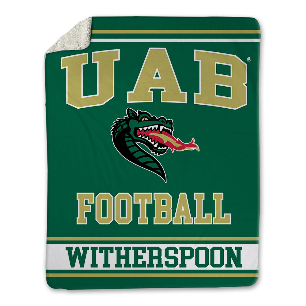 UAB - NCAA Football : Lee Witherspoon - Blanket-0