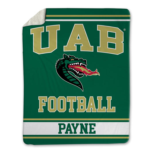 UAB - NCAA Football : Dallas Payne - Blanket-0