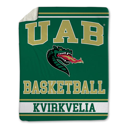 UAB - NCAA Women's Basketball : Lika Kvirkvelia - Blanket-0