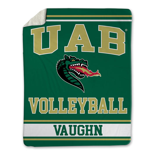 UAB - NCAA Women's Volleyball : Kennedy Vaughn - Blanket-0