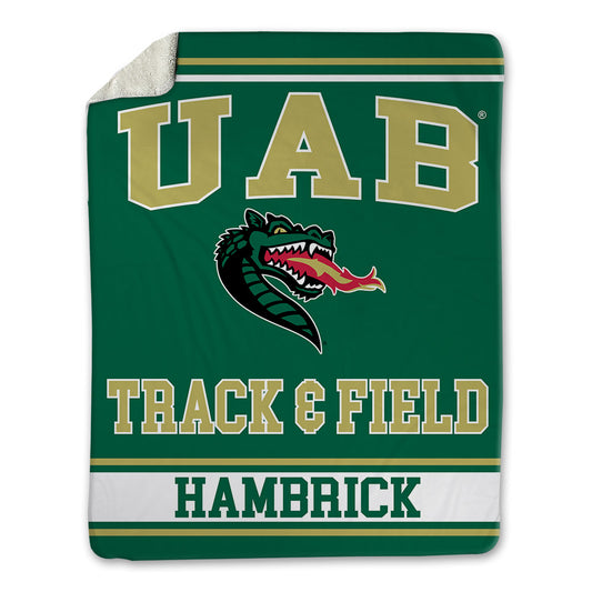 UAB - NCAA Women's Track & Field : Noelle Hambrick - Blanket-0
