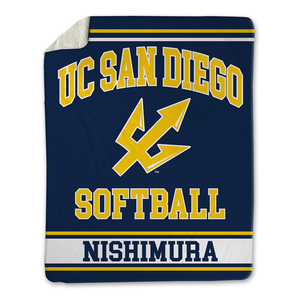 UCSD - NCAA Softball : Elise Nishimura - Blanket-0