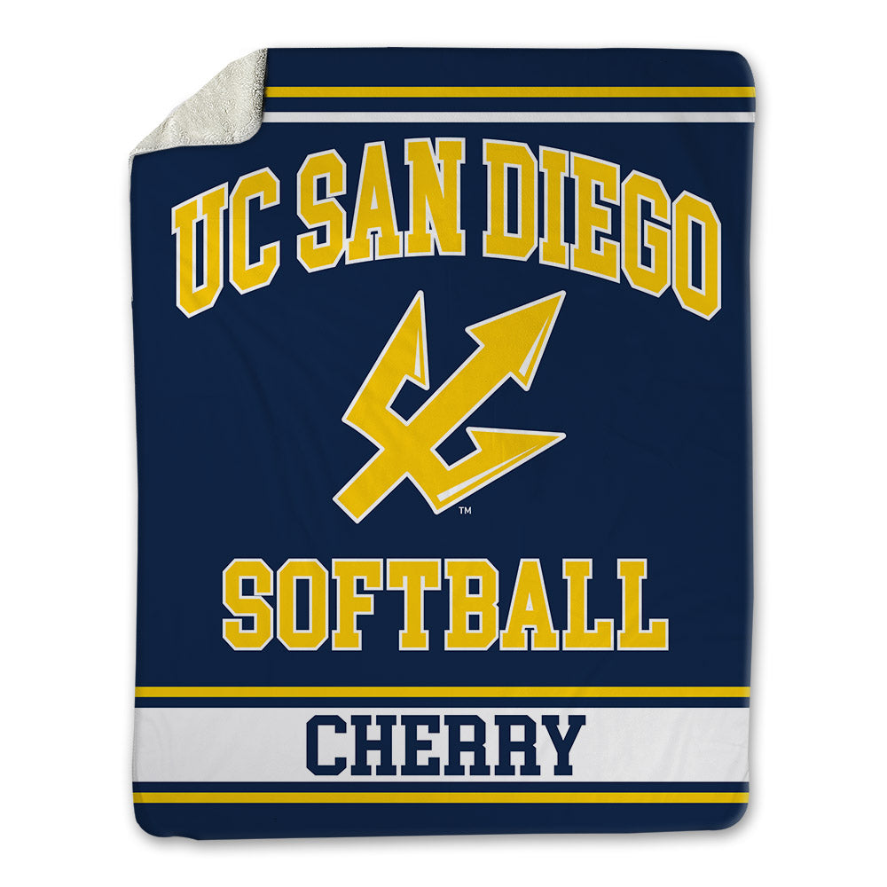 UCSD - NCAA Softball : Maalia Cherry - Blanket-0
