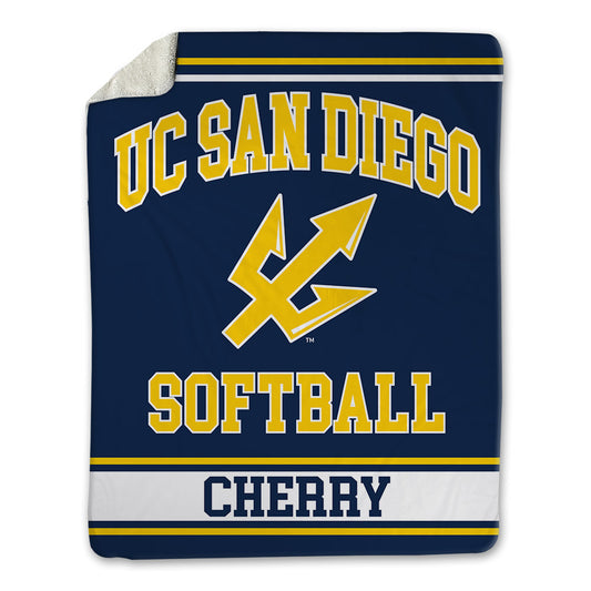 UCSD - NCAA Softball : Maalia Cherry - Blanket-0