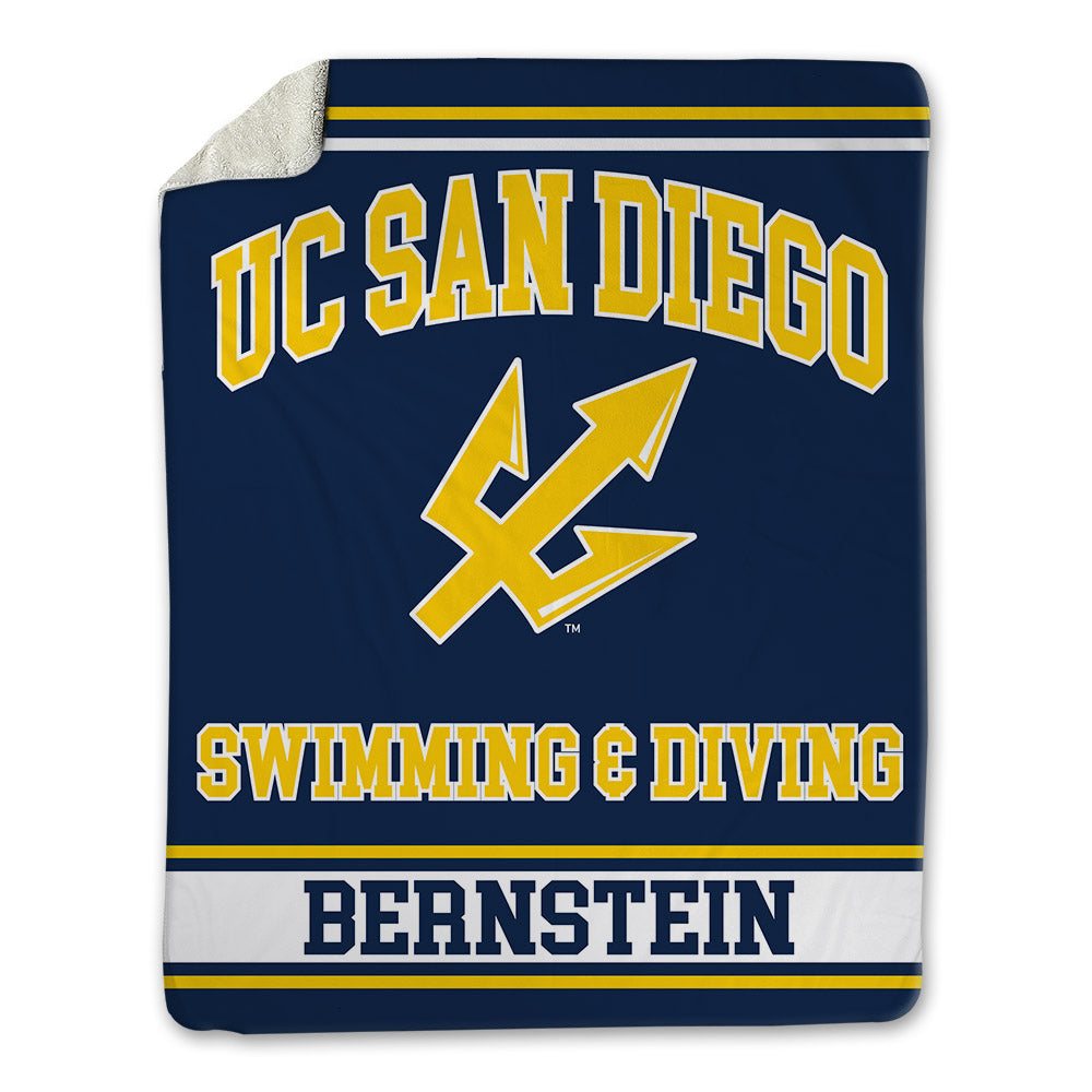 UCSD - NCAA Men's Swimming & Diving : Jackson Bernstein - Blanket-0