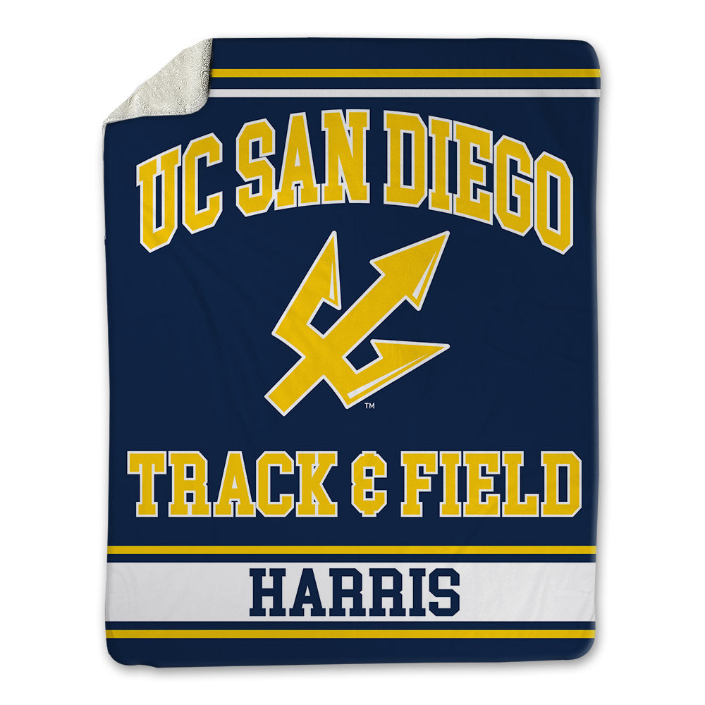 UCSD - NCAA Men's Track & Field : Marcus Harris - Blanket-0