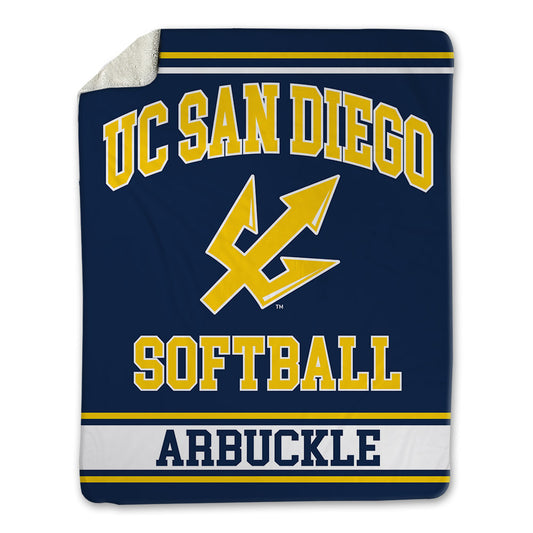 UCSD - NCAA Softball : Tyla Arbuckle - Blanket-0