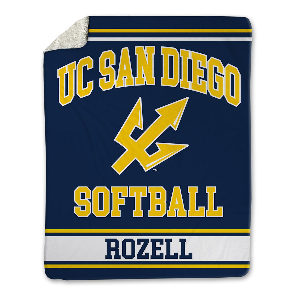 UCSD - NCAA Softball : Lauren Rozell - Blanket-0