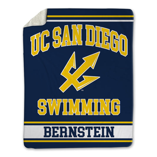 UCSD - NCAA Men's Swimming : Jackson Bernstein - Blanket-0