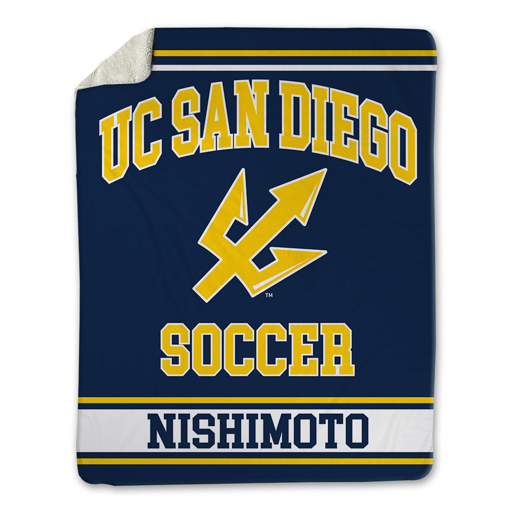 UCSD - NCAA Men's Soccer : Jack Nishimoto - Blanket-0