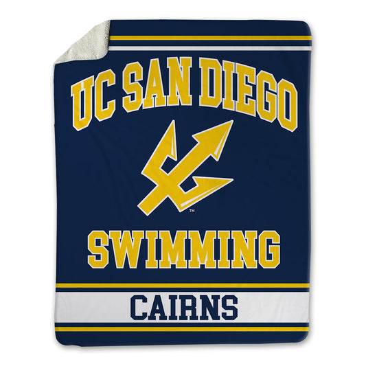 UCSD - NCAA Men's Swimming : Jacob Cairns - Blanket-0