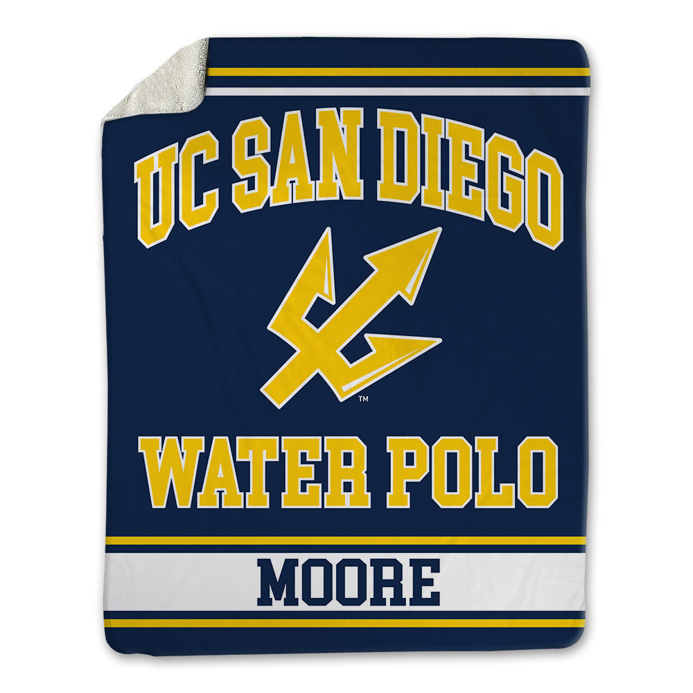 UCSD - NCAA Men's Water Polo : Trevor Moore - Blanket-0