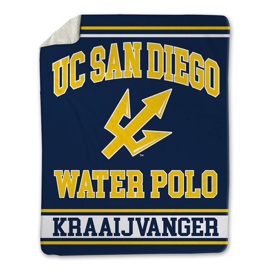 UCSD - NCAA Women's Water Polo : Alexa Kraaijvanger - Blanket-0
