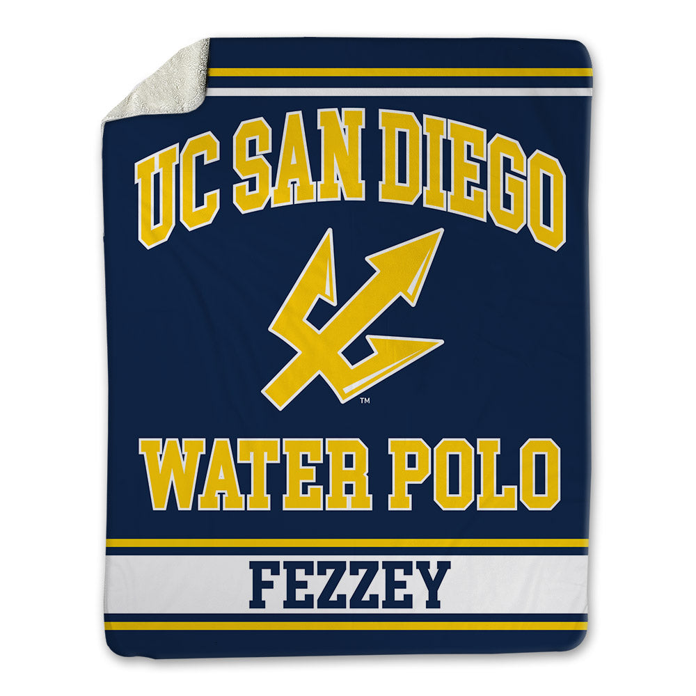 UCSD - NCAA Men's Water Polo : Brendon Fezzey - Blanket-0