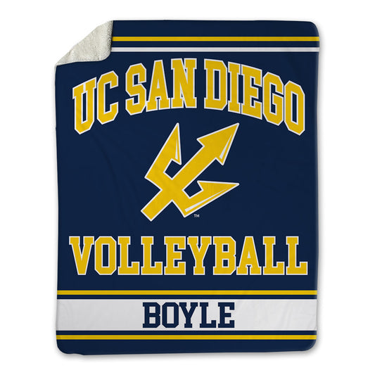 UCSD - NCAA Men's Volleyball : Evan Boyle - Blanket-0