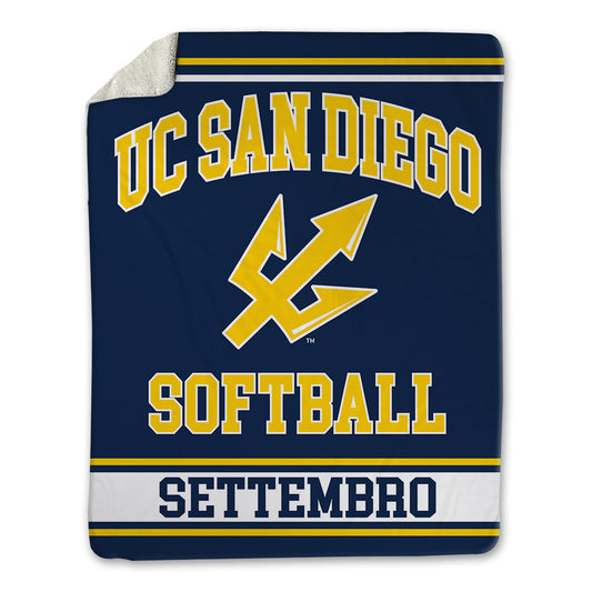UCSD - NCAA Softball : Bella Settembro - Blanket-0