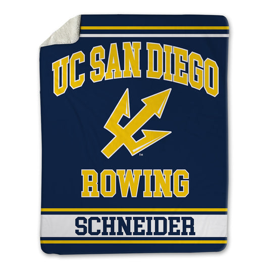 UCSD - NCAA Women's Rowing : Ava Schneider - Blanket-0