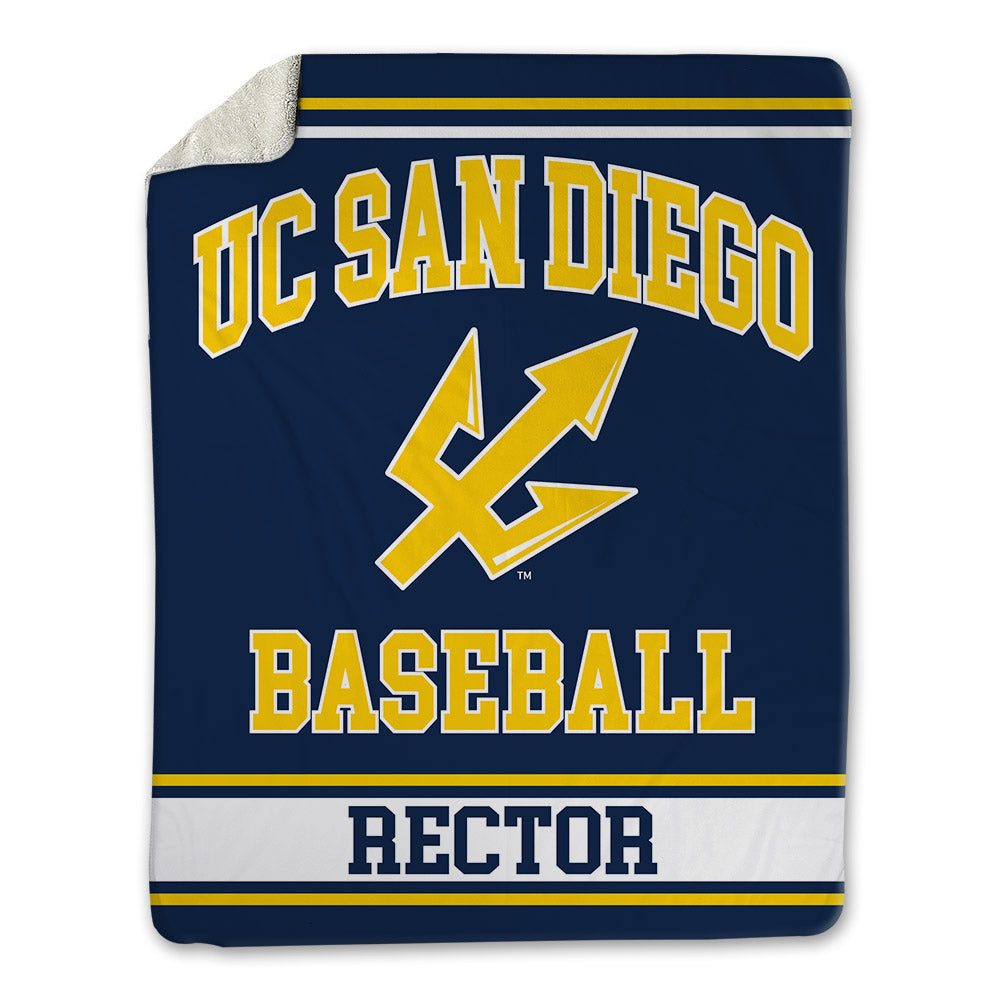 UCSD - NCAA Baseball : Trevor Rector - Blanket-0