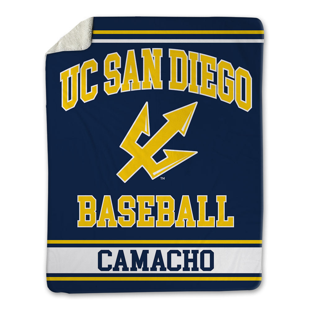 UCSD - NCAA Baseball : Gabe Camacho - Blanket-0