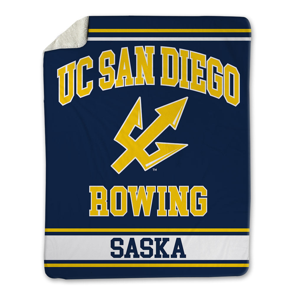 UCSD - NCAA Men's Rowing : Andrew Saska - Blanket-0