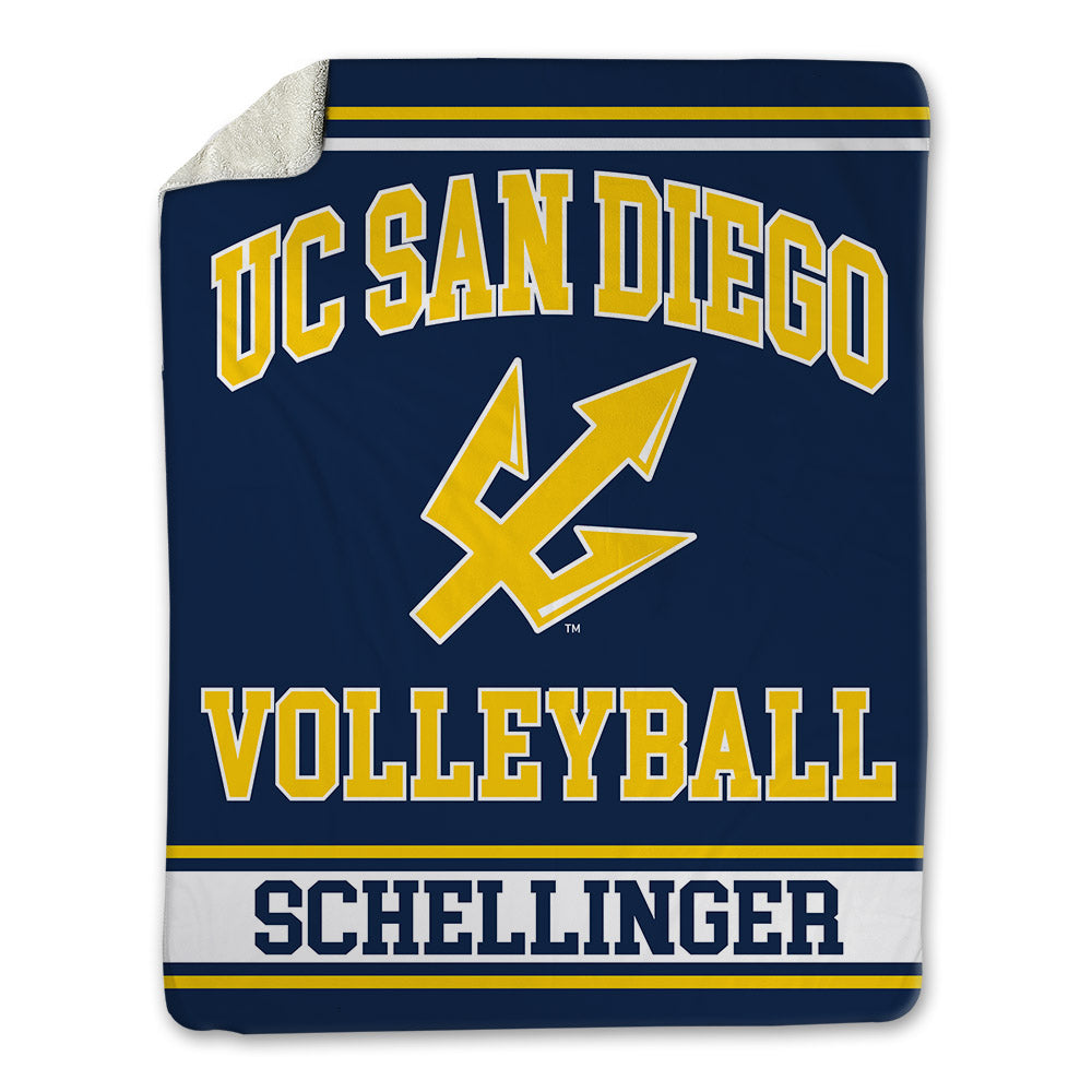 UCSD - NCAA Men's Volleyball : Josh Schellinger - Blanket-0