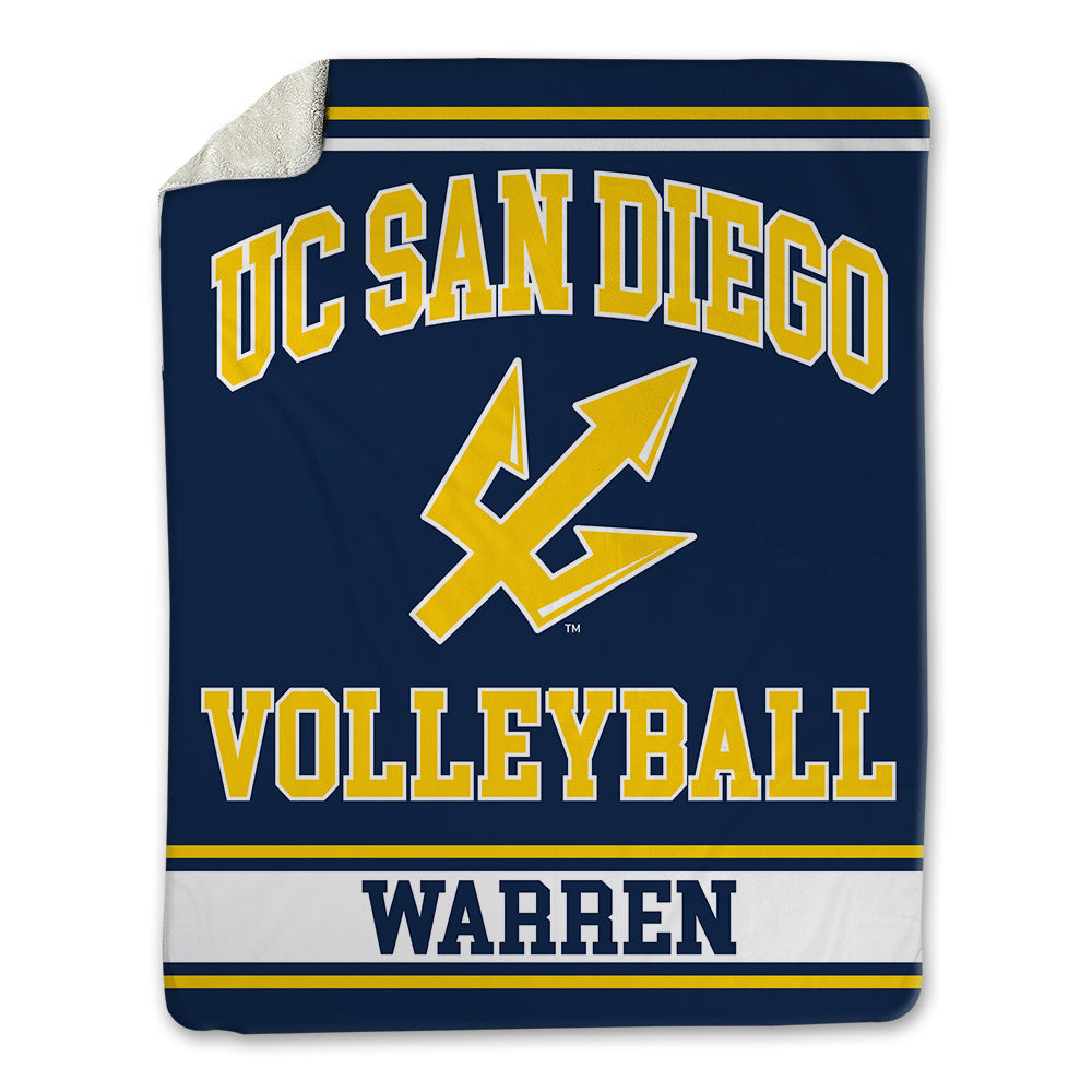 UCSD - NCAA Men's Volleyball : Ben Warren - Blanket-0