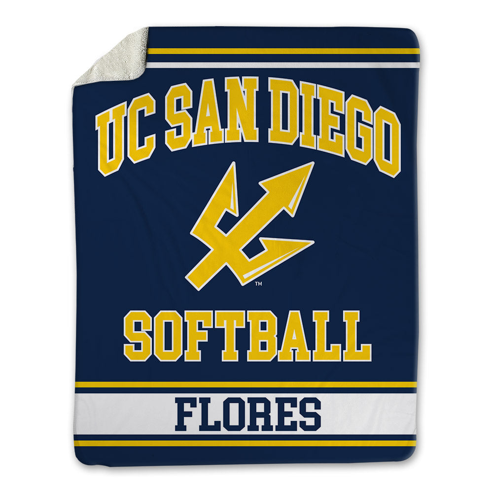 UCSD - NCAA Softball : Gabrielle Flores - Blanket-0