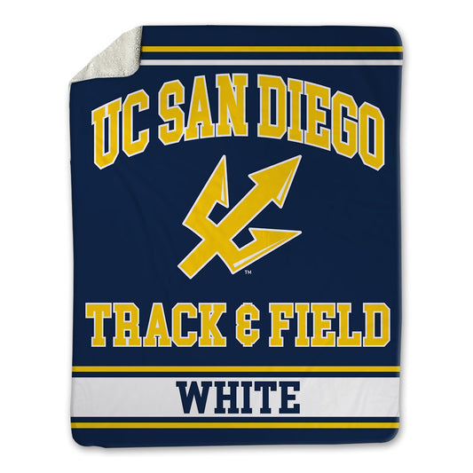 UCSD - NCAA Women's Track & Field : Brooke White - Blanket-0