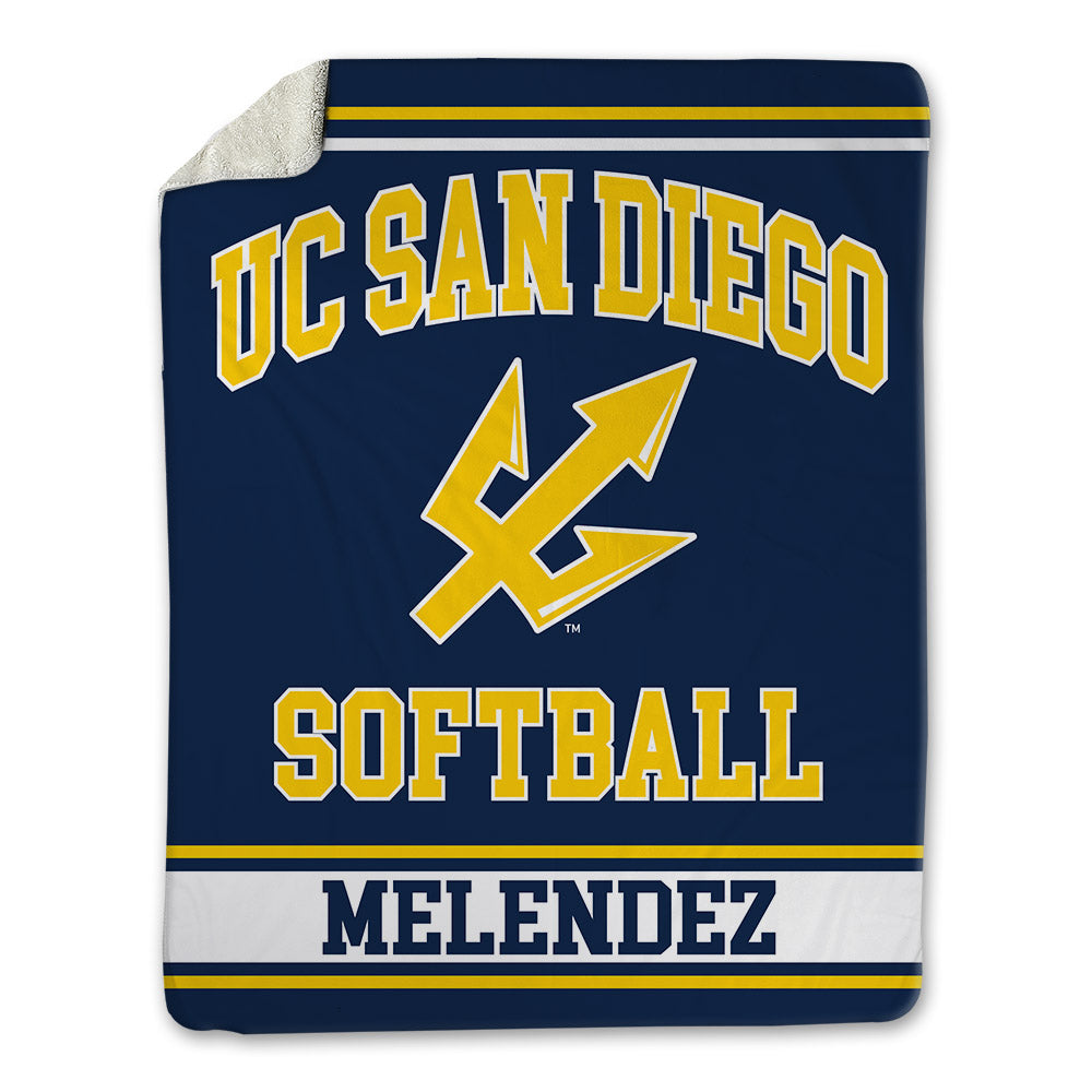 UCSD - NCAA Softball : Mariah Melendez - Blanket-0