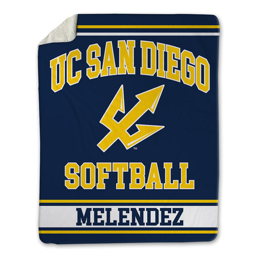 UCSD - NCAA Softball : Mariah Melendez - Blanket-0