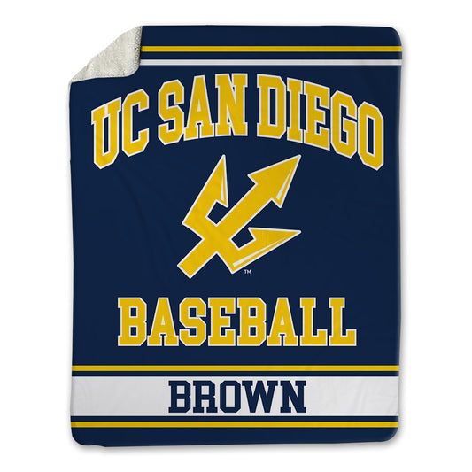 UCSD - NCAA Baseball : Quincey Brown - Blanket-0