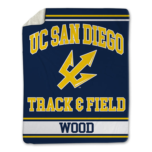 UCSD - NCAA Men's Track & Field : Kyle Wood - Blanket-0