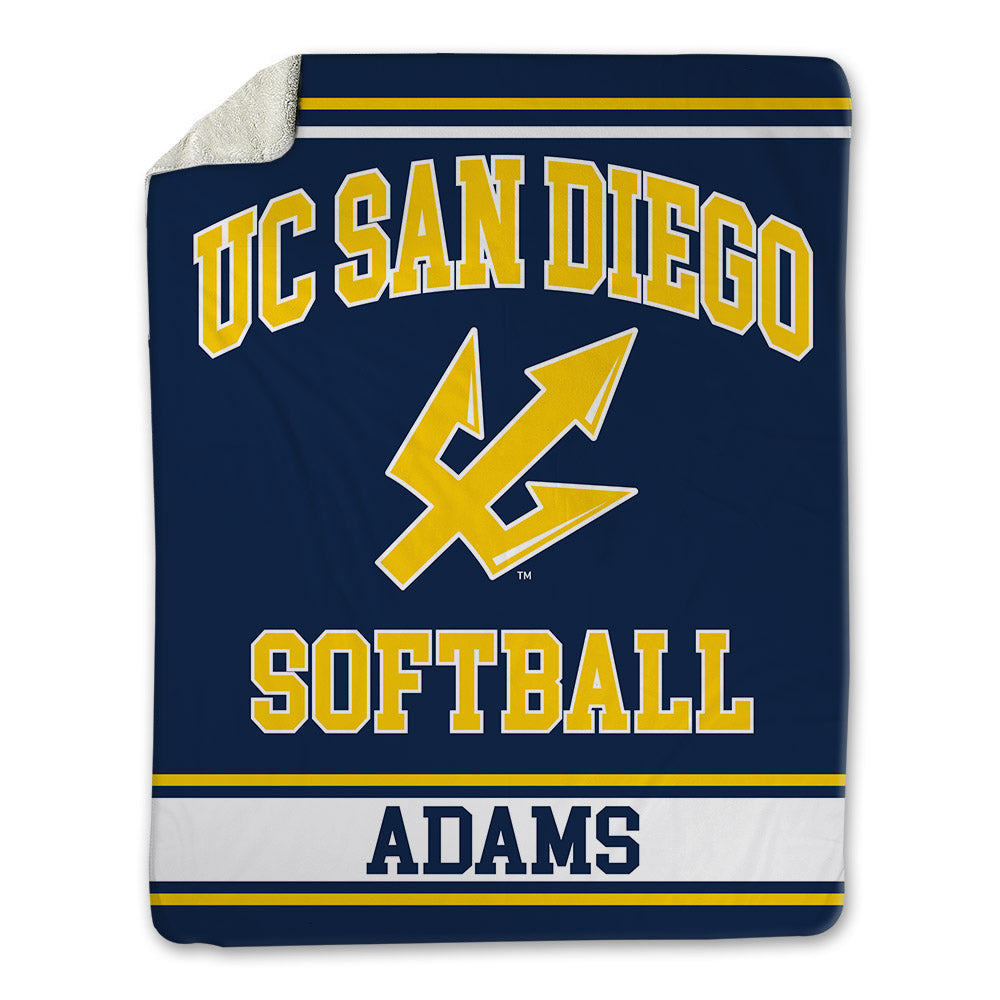 UCSD - NCAA Softball : Claire Adams - Blanket-0