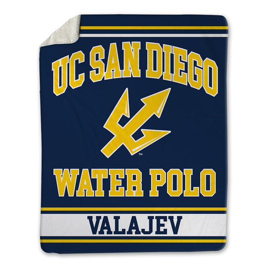 UCSD - NCAA Men's Water Polo : Nikita Valajev - Blanket-0