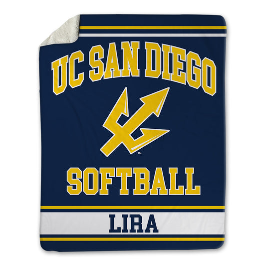 UCSD - NCAA Softball : Auddrey Lira - Blanket-0