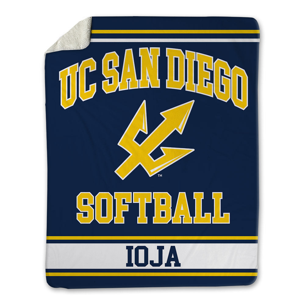 UCSD - NCAA Softball : Gianna Ioja - Blanket-0