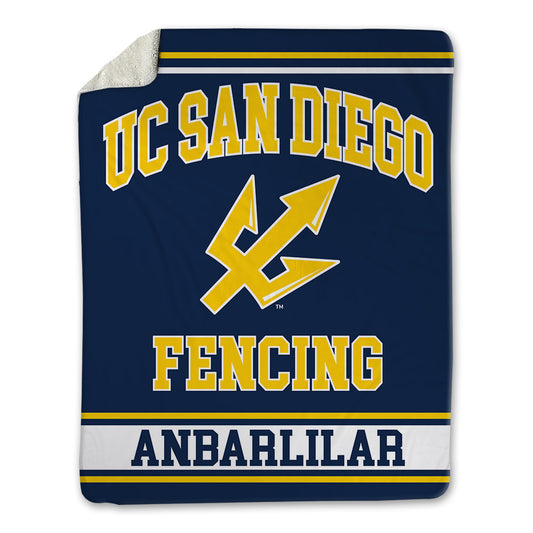UCSD - NCAA Women's Fencing : Zehra Anbarlilar - Blanket-0