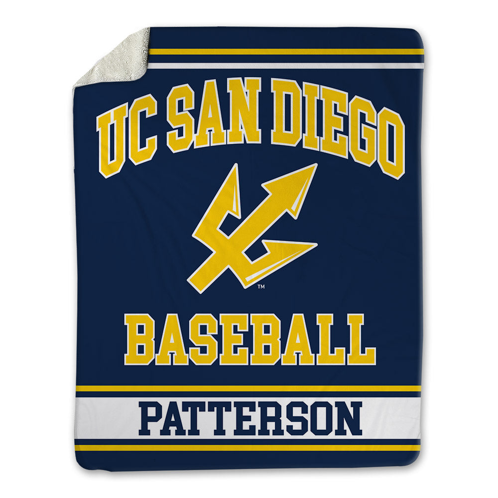 UCSD - NCAA Baseball : Garrett Patterson - Blanket-0